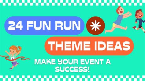 24 Creative FUN RUN Fundraiser Ideas & Themes to .